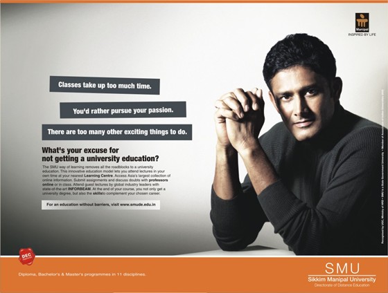 Print Design: manipal campaign