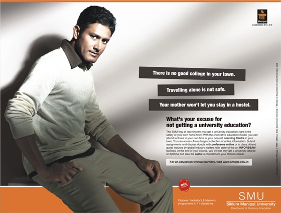 Print Design: manipal campaign
