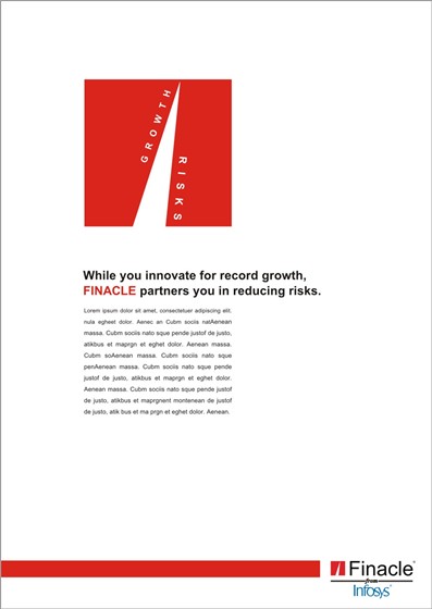 Print Design: infosys finacle