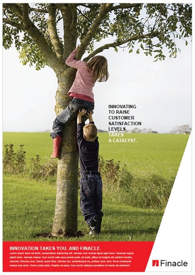 Print Design: infosys finacle