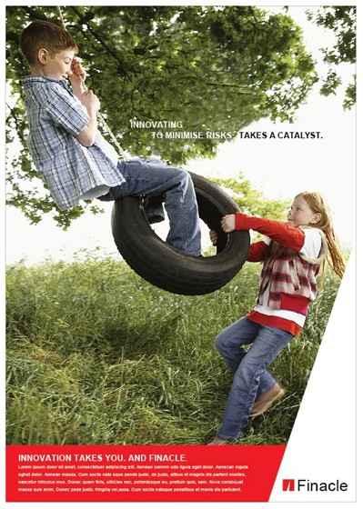 Print Design: infosys finacle