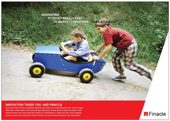 Print Design: infosys finacle