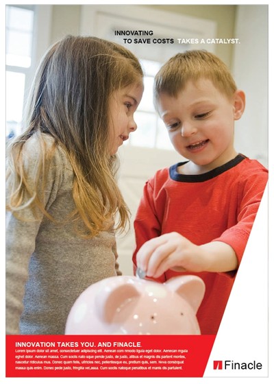 Print Design: infosys finacle